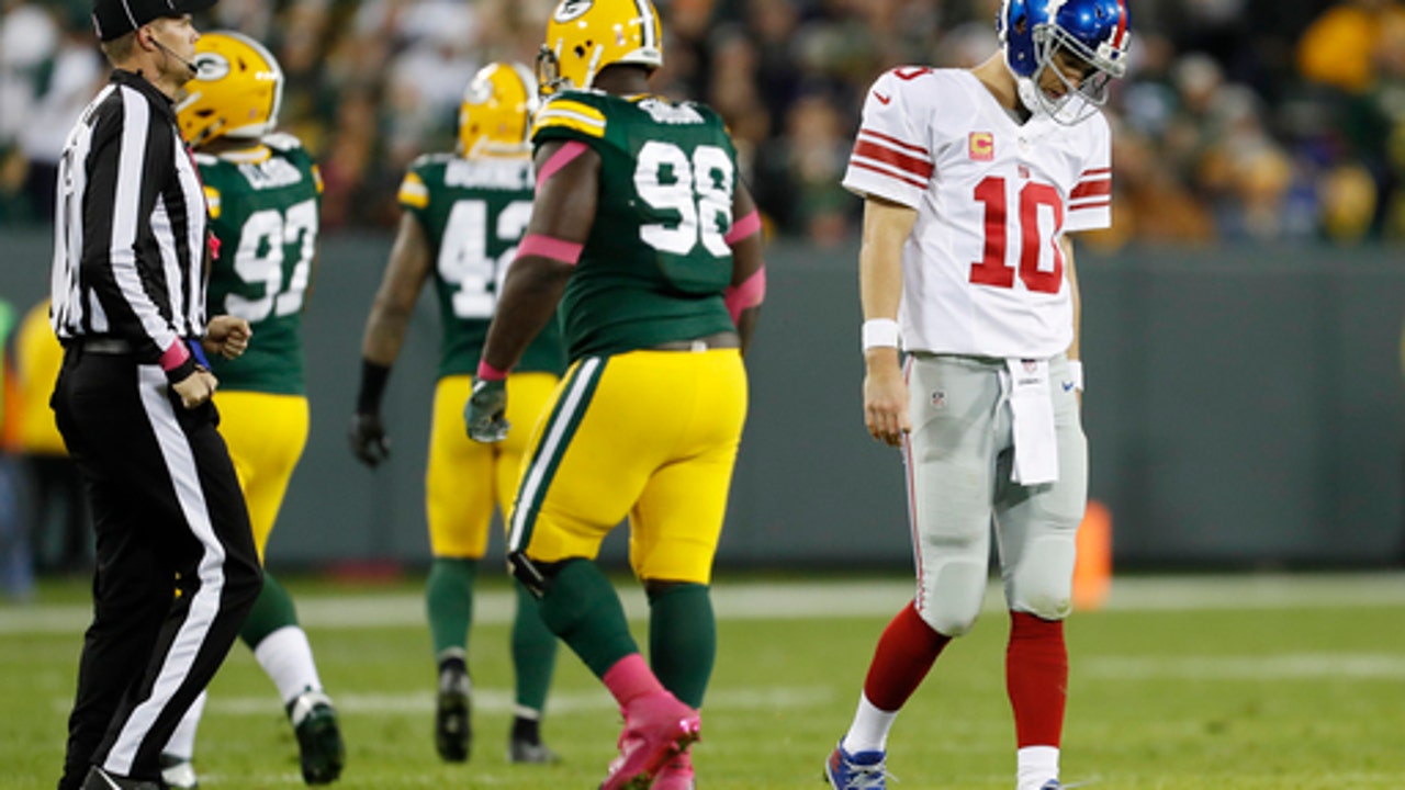 Giants not throwing Eli under the bus with O struggling